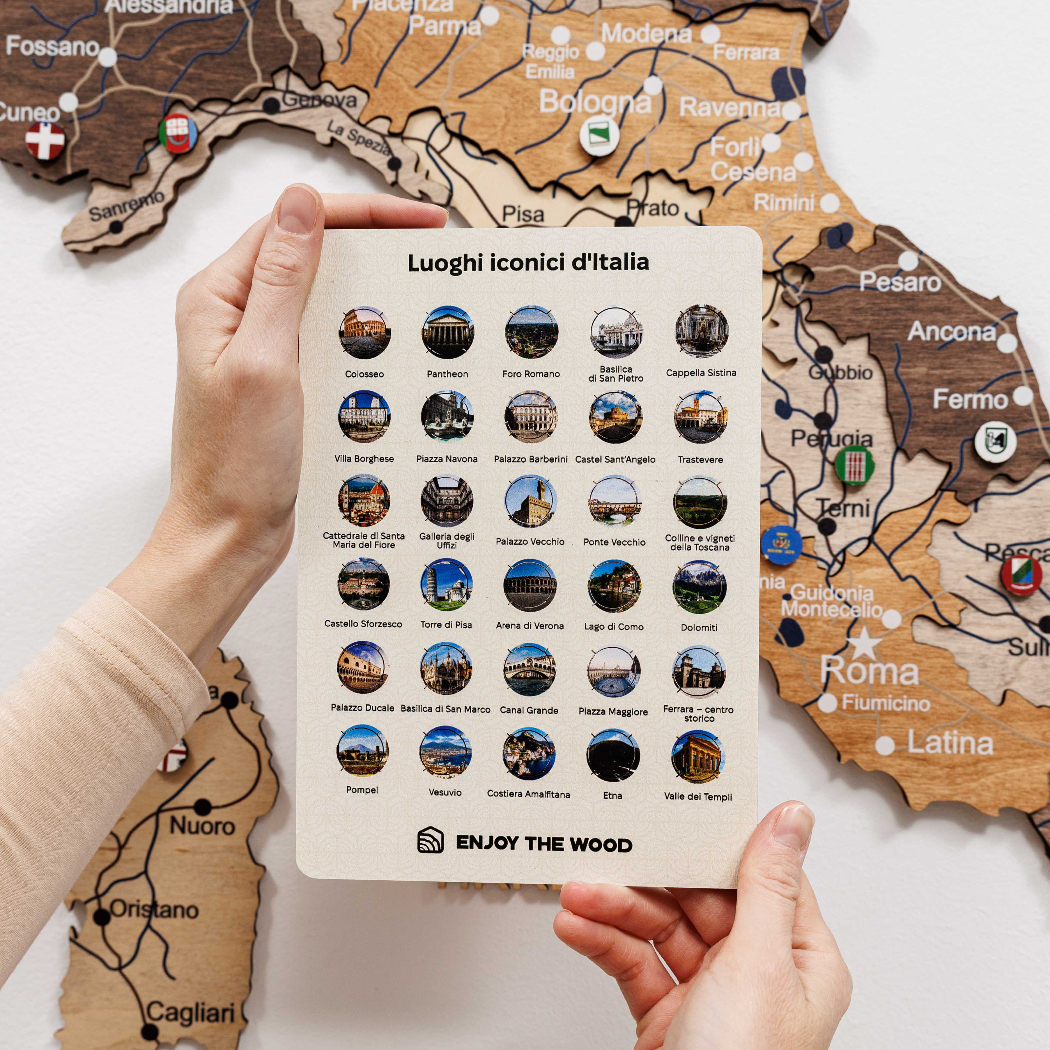 Pins de Monumentos de Italia