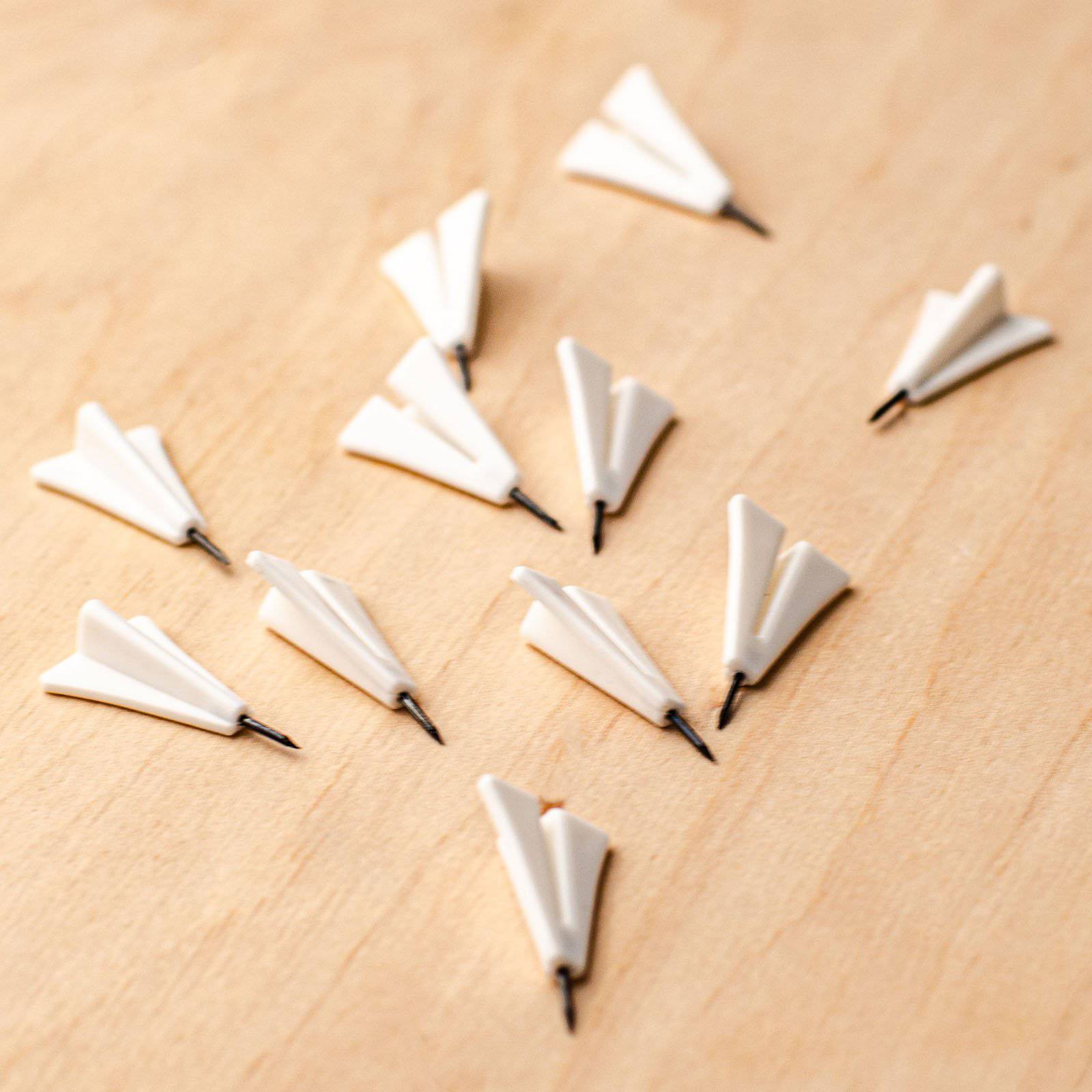Airplane Push Pins by EnjoyTheWood