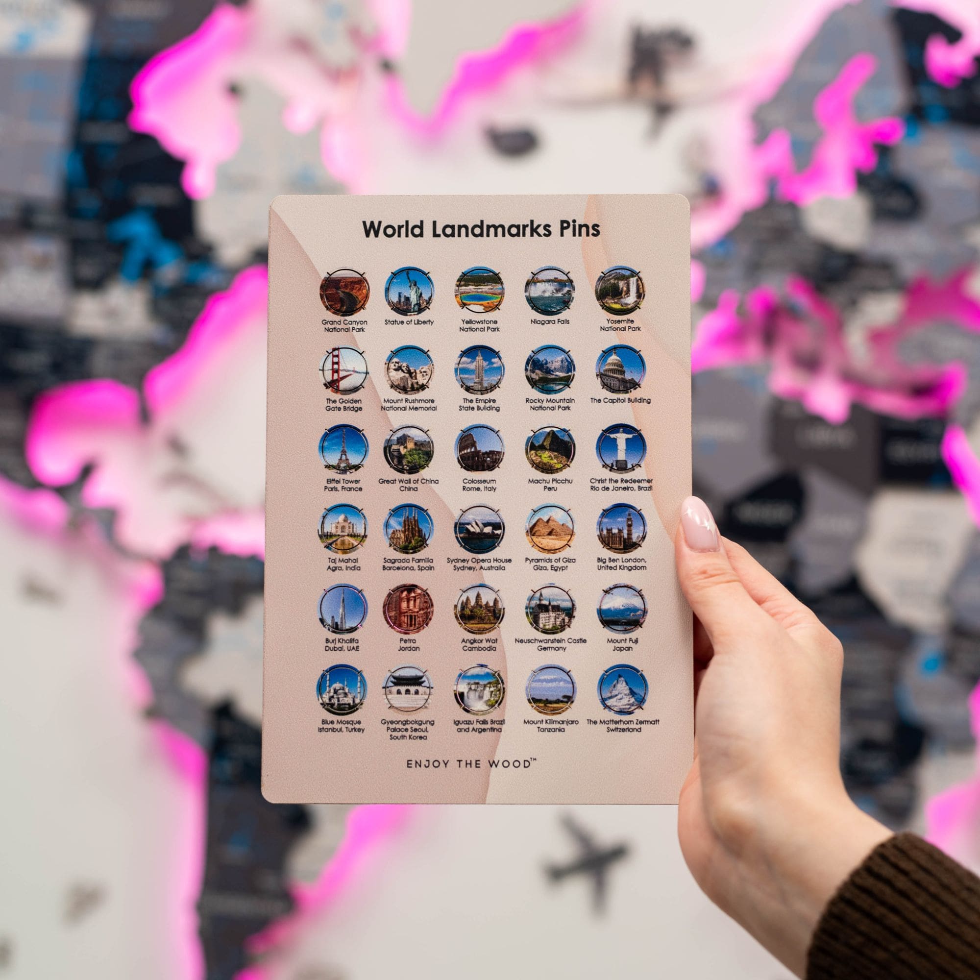 famous landmarks in the world with names