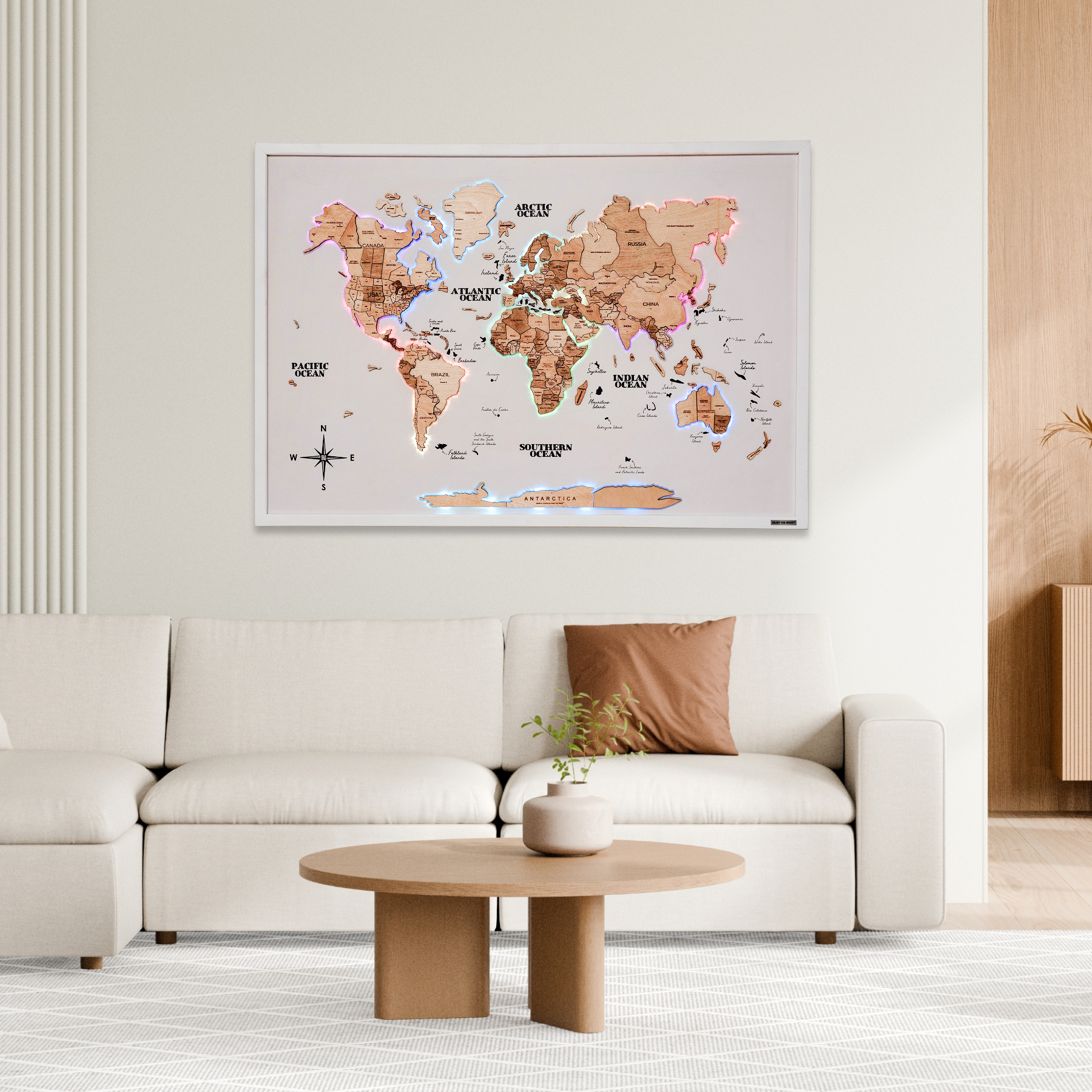 Map on Board LED 2.0 Gold