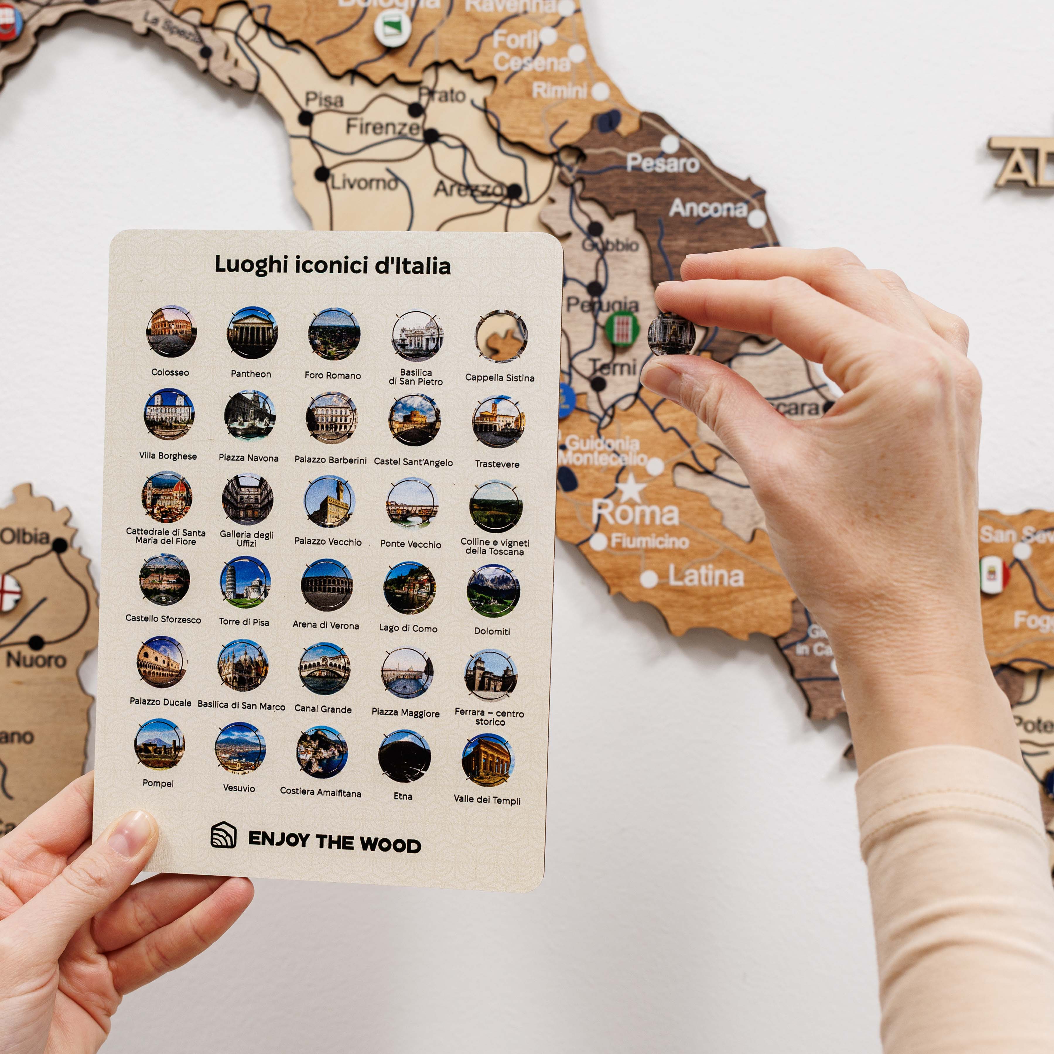 Pins de Monumentos de Italia