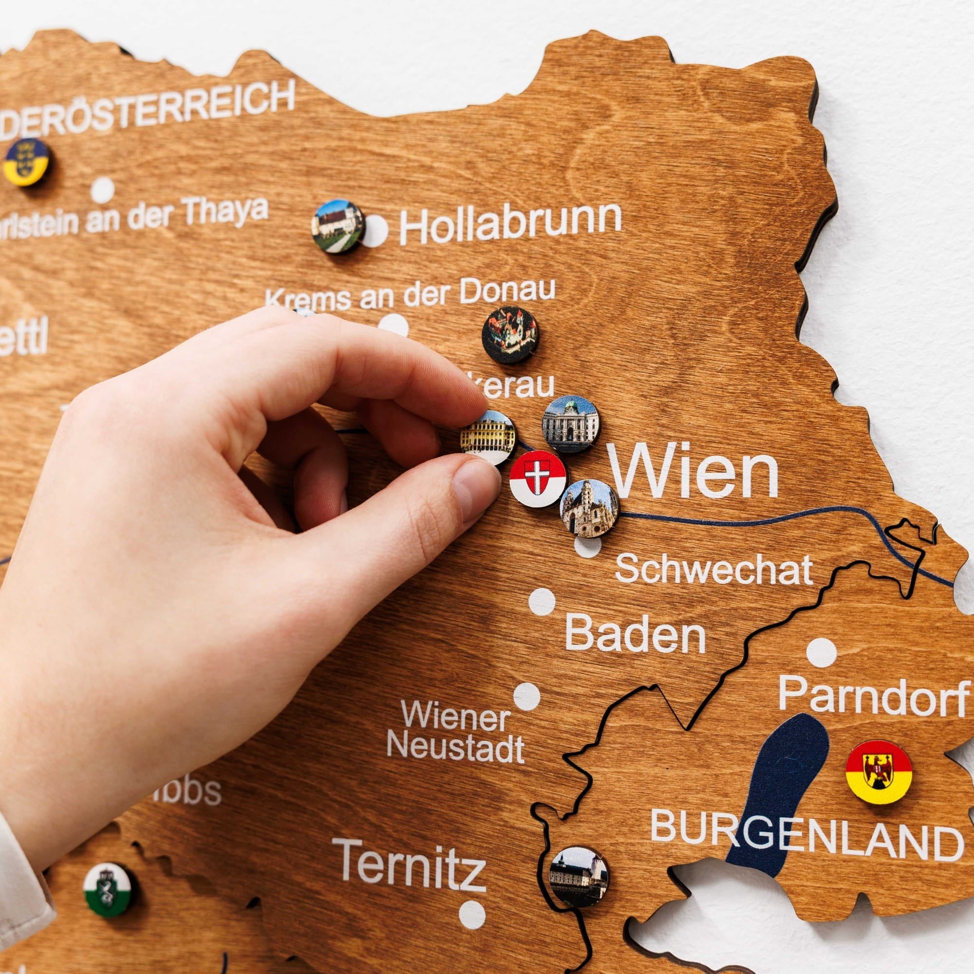 Pins de Monumentos de Austria