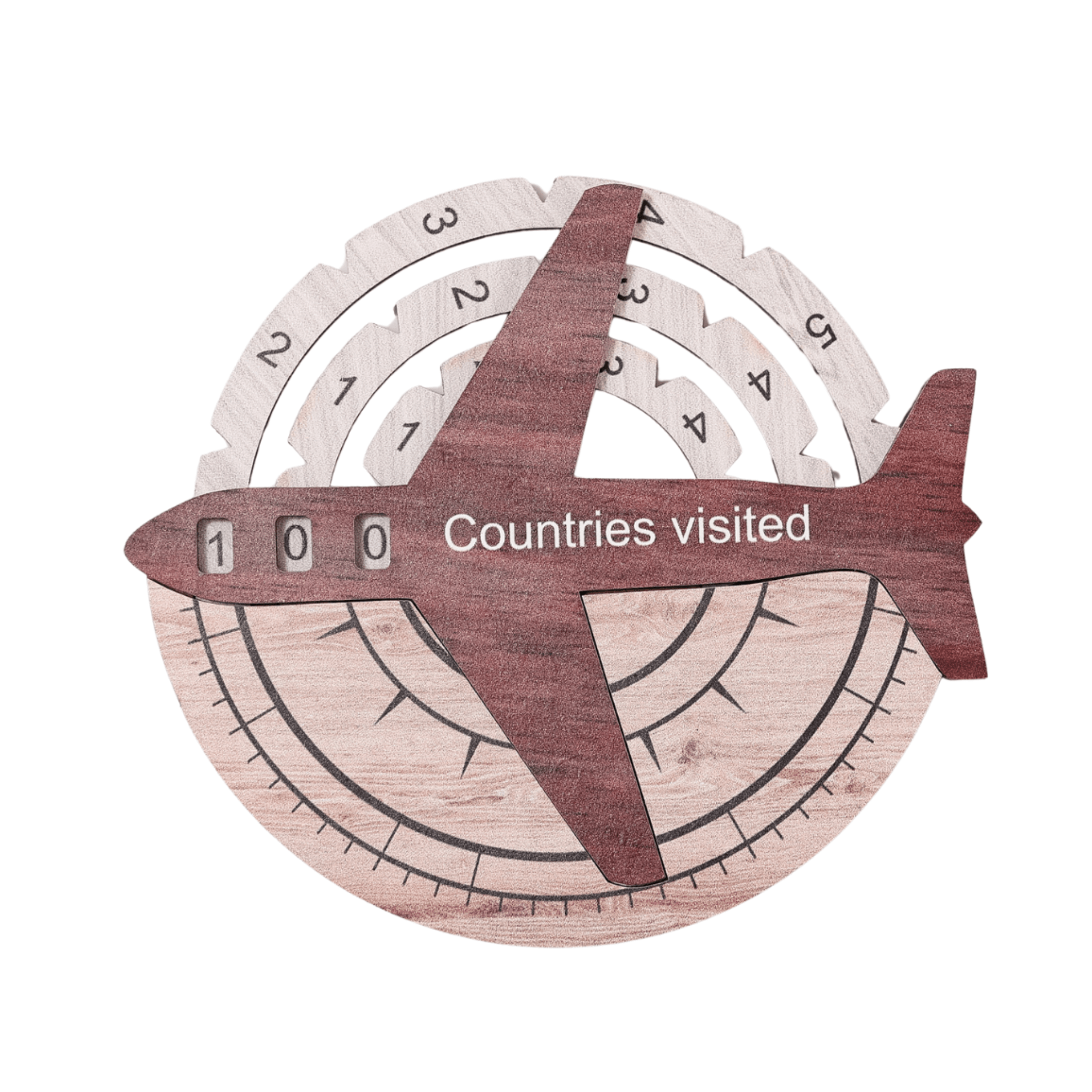 cappuccino tone world map