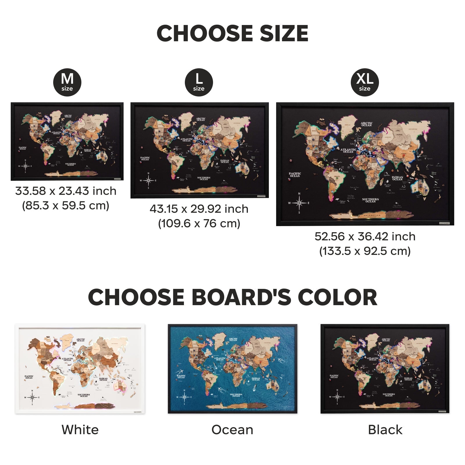 Map on Board LED 2.0 Multicolor