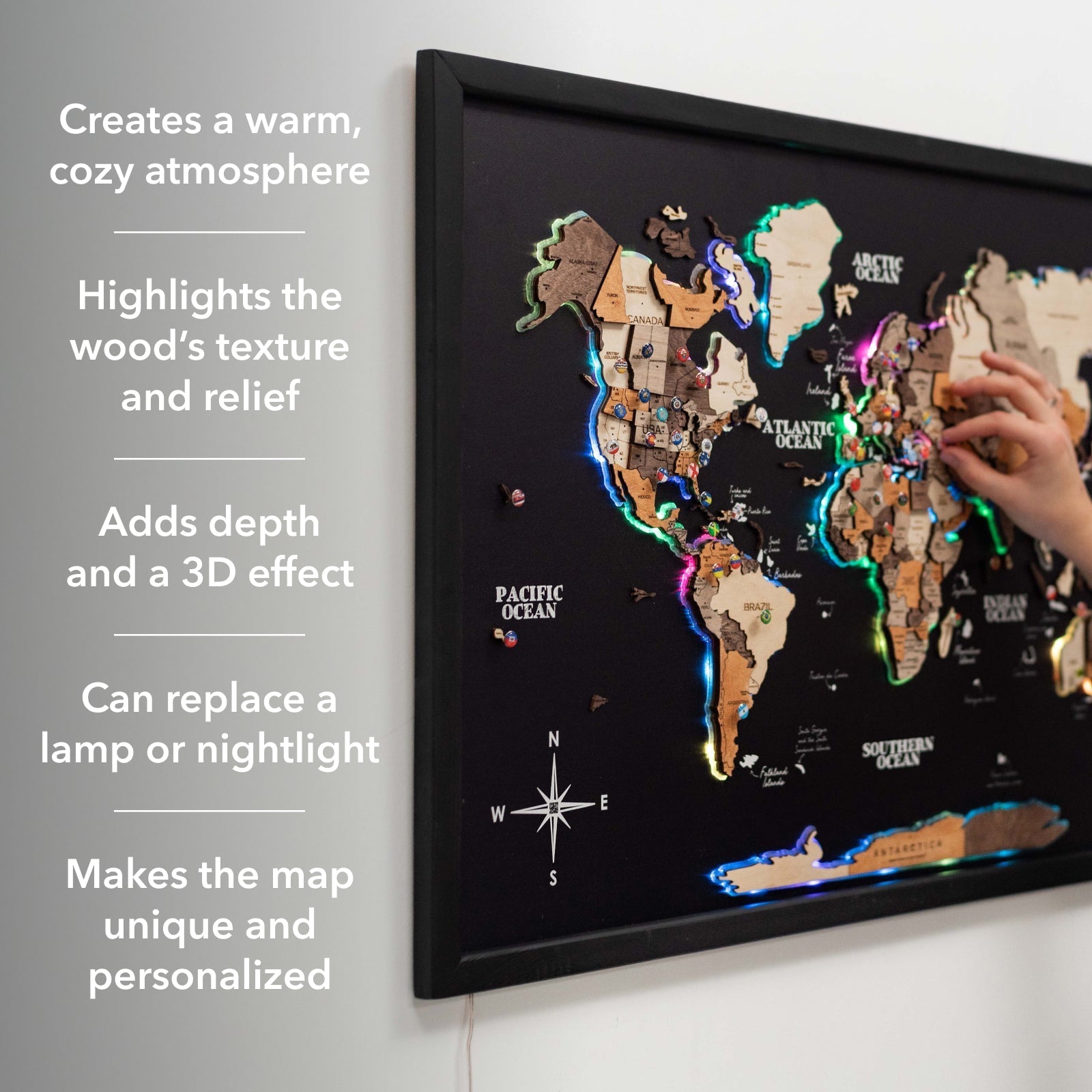 Map on Board LED 2.0 Multicolor